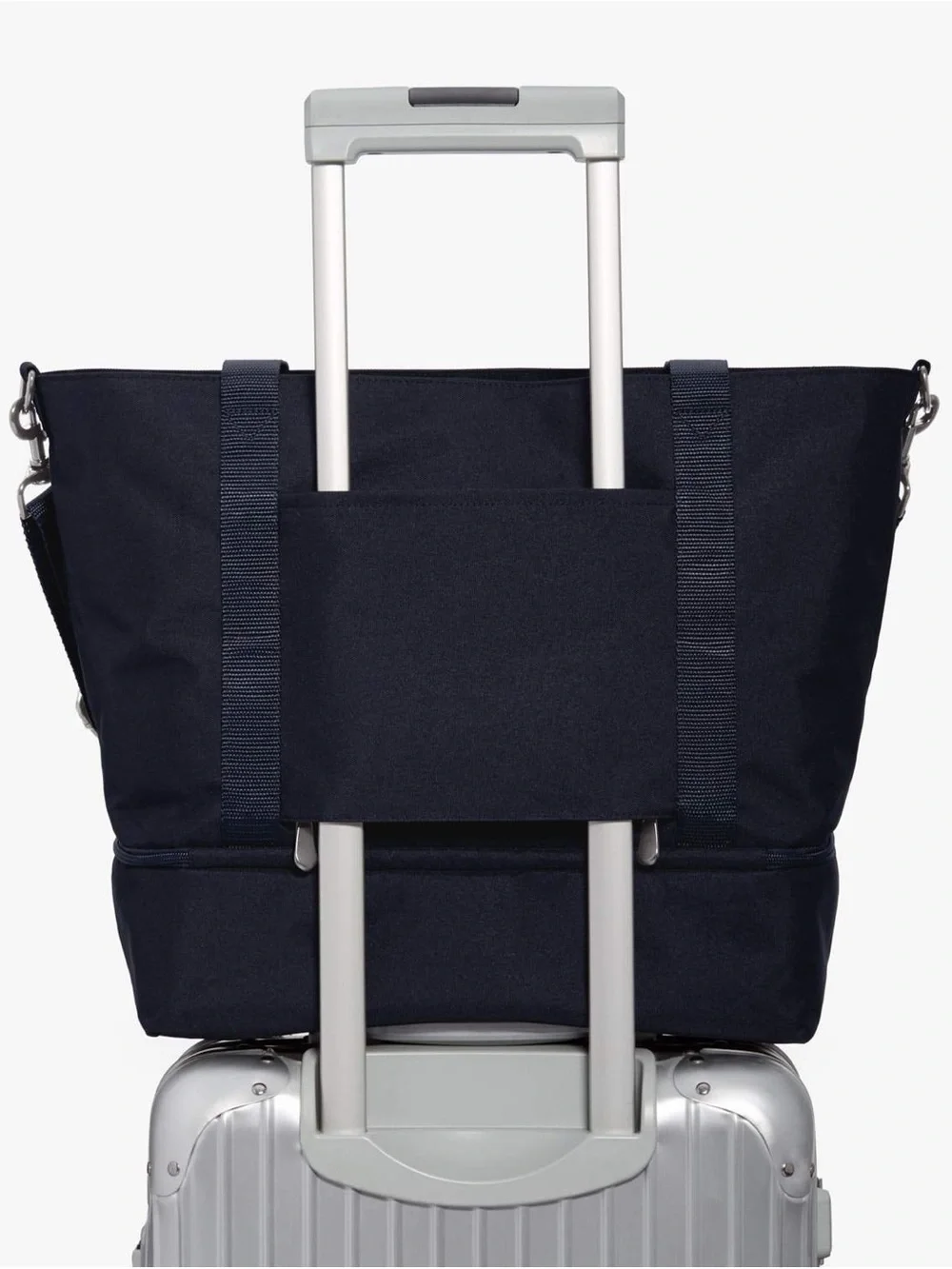 Lo & Sons Catalina Deluxe Large Navy Weekender Travel Duffel Bag 49L